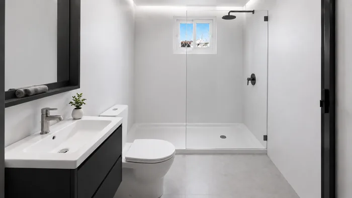 40ft Open Plan Class 1A, 3D render 4