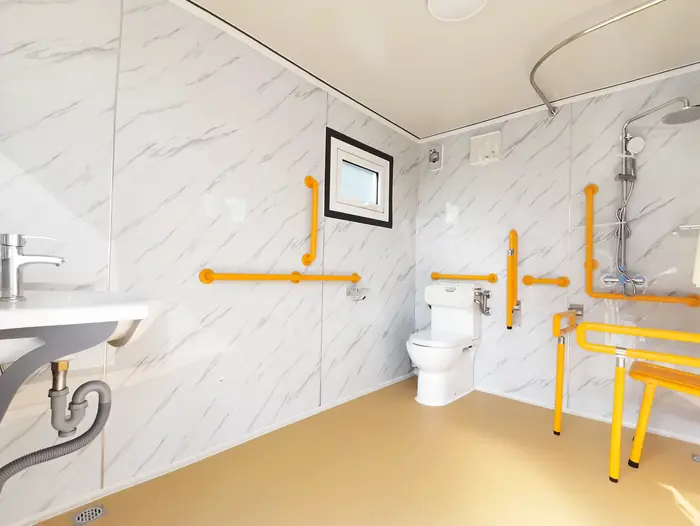 Wheelchair Accessible Toilet & Shower, 10ft, photo 1